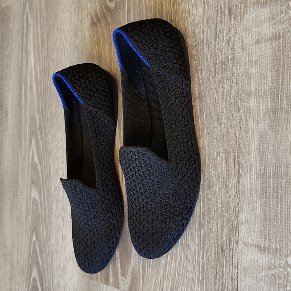 Rothy’s The Loafer in Black Honeycomb Size 6 1/2 - Picture 3 of 12